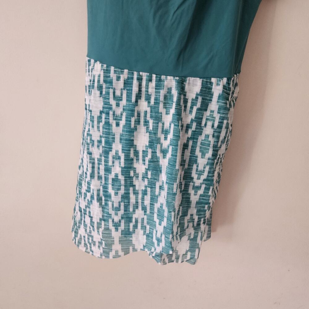 Gottex Swim Dress One Piece Size 16 New With Tags Teal Blue - Picture 3 of 7